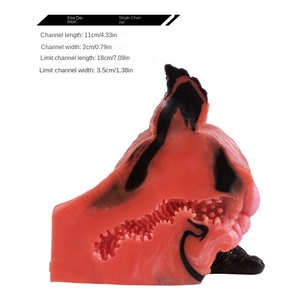 Tasse de <span class=keywords><strong>masturbation</strong></span> à grotte unique de Firefox pour orgasme masculin, jouet sexuel pour adulte, fonction vaginale - Product Image 4