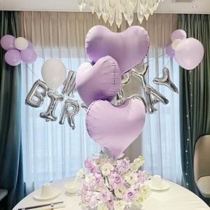 Palloncini in Foil a Forma <span class=keywords><strong>di</strong></span> Cuore da 20 Pollici, Bianco Opaco, Giallo, Rosa, Blu, per Decorazioni <span class=keywords><strong>di</strong></span> Compleanni, Matrimoni, <span class=keywords><strong>San</strong></span> <span class=keywords><strong>Valentino</strong></span> e Feste - Product Image 4