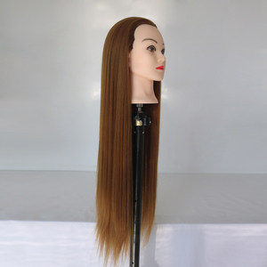 Fibre Synthétique Cheveux <span class=keywords><strong>Mannequin</strong></span> Cosmétologie Poupée Tête Formation <span class=keywords><strong>Mannequin</strong></span> Maquillage Coiffure Pratique Tête - Product Image 2