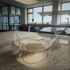 نظارات واقية رياضية مضادة للأشعة فوق البنفسجية ومقاومة للصدمات من البولي كربونات، نظارات أمان مضادة للغبار للركوب بالجملة - Product Image 2