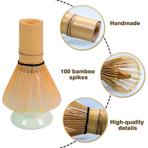 Juego de <span class=keywords><strong>Accesorios</strong></span> para <span class=keywords><strong>Matcha</strong></span> Japonés Multifuncional y Ecológico NEWELL, Incluye Batidor de Bambú y Cuchara, Logotipo Personalizado para Alimentos - Product Image 2