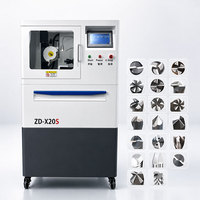 Affûteuse CNC intelligente 4 axes ZD-X20S pour fraises et forets en carbure de tungstène