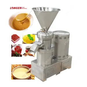 Commercial Jam Making Equipment Small Colloid Mill Industrial Apple Sauce Chili Sauce Processing Machine