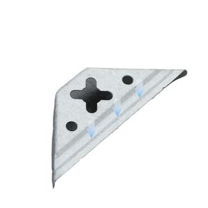 Cross Shaped Pendant <b>Wall</b> Bracket Cold Rolled Steel Durable Cabinet Support Corner <b>Mounting</b> Hardware - Product Image 3