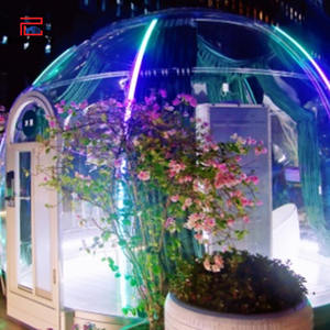 Cielo estrellado Jardín Terraza Patio Habitación Sunshine Área escénica Homestay Restaurante al aire libre PC Tienda transparente semiesférica - Product Image 3