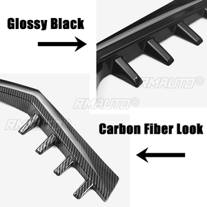 2 Spoilers latéraux de vitre arrière pour VW Golf 8 MK8 2020 2021 2022 Noir Brillant Aileron Arrière Canard Splitter Styling Automobile - Product Image 6