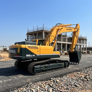 รถขุดฮุนได 300LC-9S มือสอง ปี 2023 ผลิตในเกาหลีใต้ พร้อมมอเตอร์และปั๊ม น้ำหนักใช้งาน 29.99 ตัน ขายที่เซี่ยงไฮ้ - Product Image 1