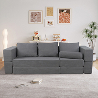 Modernes Hochdichtes Schaumstoff-Gepolstertes Umweltfreundliches Schlafsofa Knochenloses Komprimiertes Vakuum-Wohnzimmer-Möbelset