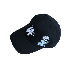 하이 퀄리티 5 패널 A 프레임 블랙 면 야구 모자 모자 및 모자 스냅백 야구 모자 - Product Image 2