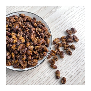 הנמכר ביותר אכיל חרקים להקפיא מיובש ארוחת תולעים מיובש גלמים תולעת משי - Product Image 1