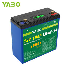 UPS แบบชาร์จไฟได้เองลิเธียม Lifepo4 Liion 12V 18Ah แบตเตอรี่ Lifepo4เซลล์ปริซึม - Product Image 4