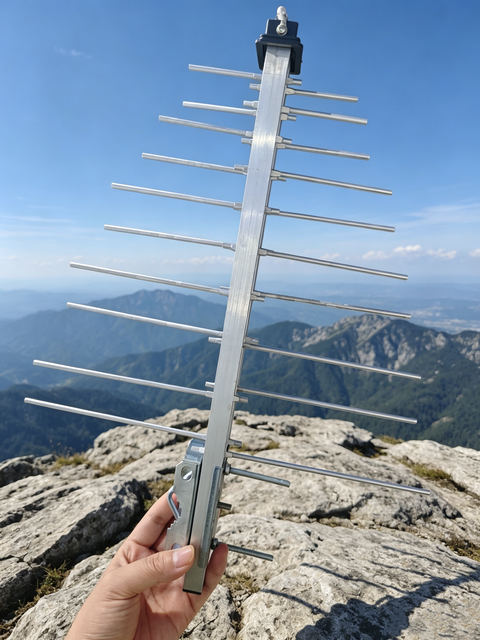 High Gain 20E Log Periodic TV Antenna UHF Band DVB-T2 DTMB Digital Outdoor Yagi Aerial For Nigeria Ghana Africa Terrestrial TV