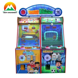 verkaufsschlager münzbetriebene spiele happy baby fußball spielmaschine shooting basketball spielmaschine