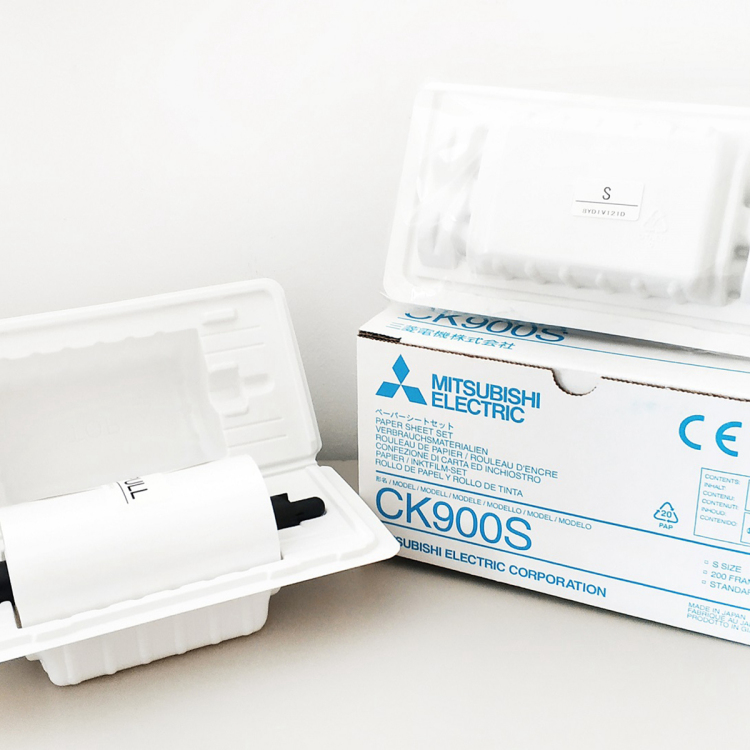 Papel de impresión térmica a color de alta densidad Mitsubishi Ck900S para impresora de video de ultrasonido