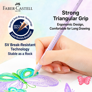 Matite Pastello Sparkle a 12 Colori con Schema Cromatico Macaron, Confezionate in Scatola di Ferro <span class=keywords><strong>FABER</strong></span> CASTELL - Product Image 5