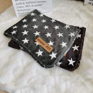 Bobbypet ผ้าห่มให้ความอบอุ่นสำหรับสัตว์เลี้ยง,พิมพ์ลายโมบายล์หมาแมวผ้าห่มซักได้ - Product Image 3