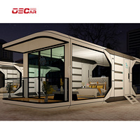 Maisons à capsules modernes en aluminium Maisons en conteneur d'hôtels à vendre au Kenya Maisons en conteneur 3 chambres à coucher 5 ans