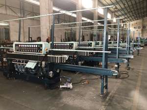 직선 유리 가공 기계 9 모터 자동 유리 테두리 연마 기계 - Product Image 5