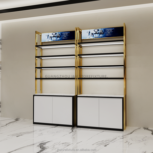 Étagère cosmétique de présentoir de parfum de conception simple avec la conception de kiosque de luxe d'éclairage pour l'étalage cosmétique d'affichage de centre commercial - Product Image 6