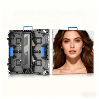 Pantalla LED gigante de alquiler para interiores y exteriores 4K IP65 con empalme sin interrupciones, fondo de escenario, video wall P3.9 con animación