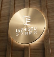 Enseigne en travertin romain personnalisée avec éclairage LED étanche double face, enseigne lumineuse pour l'extérieur, devanture de café, pour pizzeria