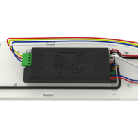 Éclairage de bureau intérieur et extérieur Boîtier en acier suspendu 18w 36w 44w SMD Luminaire linéaire LED d'urgence