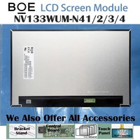13.3 "NV133WUM-N41/2/3/4 Baru Tanpa Sentuhan 16:10 Modul Layar LCD Laptop 1920*1200 WLED EDP 30 Pin 64% SRGB 280G 40 Buah/Karton