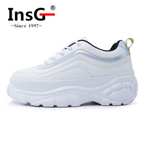 حذاء نسائي مكتنز, حذاء نسائي مكتنز على طراز المشي ، حذاء رياضي آخر صيحات الموضة - Product Image 3