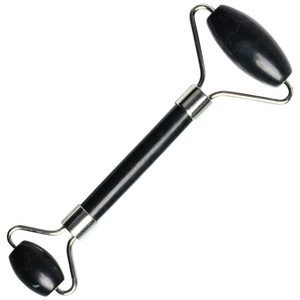 Rouleau de massage en jade DIY, meilleur outil anti-âge, rouleau facial original en obsidienne et jade - Product Image 3