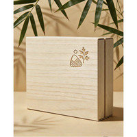 Boîtes cadeaux en bois massif sur mesure pour le Festival des Bateaux-Dragons, boîtes cadeaux simples en bois naturel, parfaites pour offrir du riz