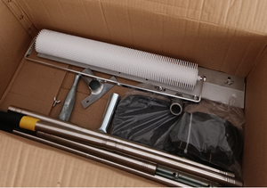 1 Bộ Con Lăn Có Gai Tay Cầm Không Gỉ + Giày Có Gai + Dụng Cụ Cố Định Chốt Dụng Cụ Sàn Xi Măng Tự San Bằng Epoxy 600Mm Có Thể Điều Chỉnh - Product Image 3