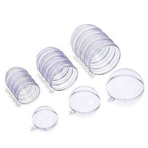 Decorazione Natalizia Trasparente Apribile, Pallina di Natale e Ornamento per Albero, Bolas De Navidad - Product Image 4