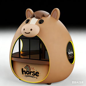 Casa Cápsula Prefabricada con Forma <span class=keywords><strong>de</strong></span> Cabra del Zodíaco Chino, Cabaña Comercial, Cafetería Modular, Casas Pequeñas <span class=keywords><strong>en</strong></span> <span class=keywords><strong>Venta</strong></span> - Product Image 6