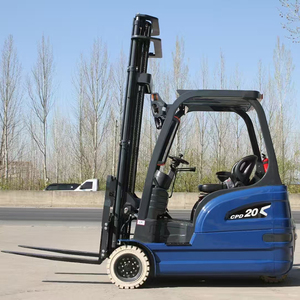 1トン2トンのスーパーマーケット倉庫物流レストラン機械修理店狭い三輪ミニ電気フォークリフト - Product Image 4