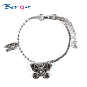 Chaîne en acier inoxydable 304 de haute qualité Style HipHop Bracelet à breloques de mode Bracelets - Product Image 3