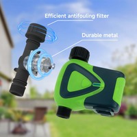 NEO Contrôleur de jardin intelligent pour l'extérieur Dispositif d'arrosage pour plantes compatible WiFi avec entraînement à 360 engrenages Arroseurs d'irrigation intelligents