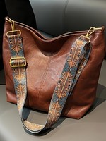 Sac seau portable et à bandoulière grande capacité, en PU couleur unie, en stock, élégant et haut de gamme pour le style urbain féminin