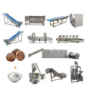 Baixin Konjac Poudre Farine Machine De Traitement Feuilles Ail Gingembre Rondelle Cutter Trancheuse Broyeur Poudre Faisant La Ligne De Production - Product Image 5