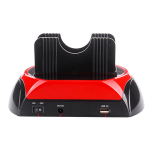 Fábrica nueva de doble uso 2,5/3,5 pulgadas Universal <span class=keywords><strong>IDE</strong></span> SATA carcasa de disco duro móvil antiguo puerto paralelo serie acoplamiento externo - Product Image 1