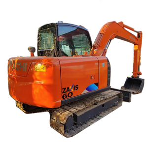 Hot Selling Second-<b>Hand</b> Hitachi ZX60 6Ton <b>Mini</b> Digger Japan Built Crawler Excavator in Good Condition CE Certified Breaker - Product Image 1