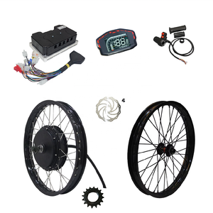 มอเตอร์ QS มอเตอร์ QS205 สกู๊ตเตอร์ 3000W 50H V3I ล้อขนาด 17x1.6 นิ้ว ชุดควบคุม Fardriver ND72450 BLDC ชุดมาตรวัดความเร็ว DKD 3000W 50H V3I - Product Image 4