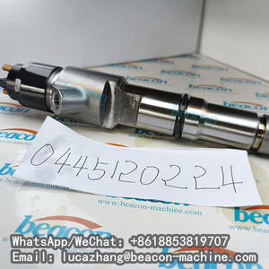 Boquilla de inyector Common Rail 0445120224 0445 120 224 Kits de motor automático 0445 120 224 para WEICHAI WD10 De'Longhi Truck 612600080618 - Product Image 4