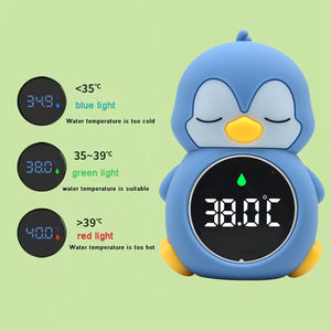 Segurança banheira termômetro flutuante brinquedo bebê banho impermeável termômetro monitoramento inteligente bebê termômetro - Product Image 2