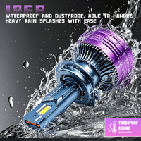 Ampoules de phares LED H7 CAROLYN 200W 90000LM, sans erreur Canbus, ampoules pour voiture, kit de conversion ultra lumineux