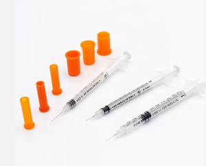 Jeringas de <span class=keywords><strong>Insulina</strong></span> de Plástico Estériles de 1 ml y 0.5 ml, <span class=keywords><strong>Agujas</strong></span> de Seguridad, Desechables, <span class=keywords><strong>para</strong></span> Pacientes Diabéticos, Tipo Desinfectante EOS, Clase II - Product Image 6