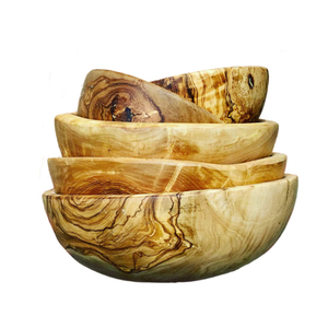 <span class=keywords><strong>Ciotola</strong></span> per Insalata in Legno d'<span class=keywords><strong>Ulivo</strong></span> Fatta a Mano Perfetta per Insalate, Servire, Intrattenere - Product Image 3