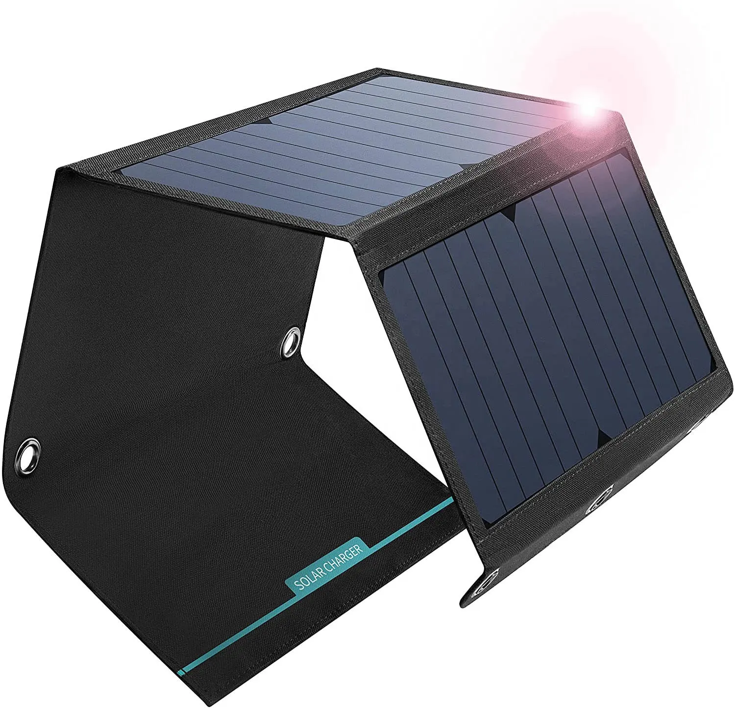 Panneau solaire de randonnée 5V 21W 28W panneau solaire chargeur solaire mobile