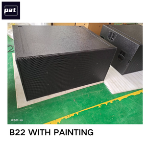 B22 kabinet kayu dobel 18 inci <span class=keywords><strong>Subwoofer</strong></span> struktur labirin <span class=keywords><strong>Subwoofer</strong></span> penutup Loudspeaker kabinet kosong - Product Image 5