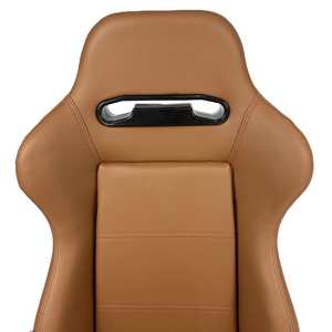 DOS 맞춤형 로고 유니버설 리클라이너블 브라운 PVC 보트 레이싱 시트 클래식 레이싱 시트 - Product Image 3