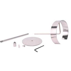 Внешний вид воротника Стенд воротник рубашки стеллажи для выставки товаров рукав реквизит держатель из нержавеющей стали с регулировкой по высоте, для магазина одежды - Product Image 3